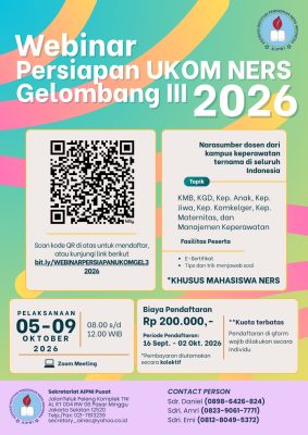 webinar persiapan ukom gel 3 2026 webinar persiapan ukom gel 3 2026